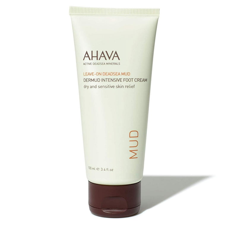 Intensive Dead Sea AHAVA Dermud 3.4 Moisturizers Cream, Foot OZ