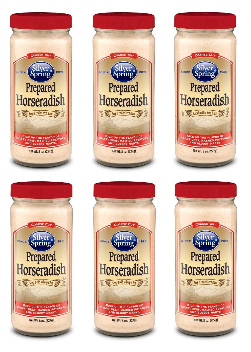 Silver Springs, Prepared Horseradish 8 oz 6 Pack