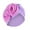 Purple, variant on Prolriy Turbans for Women Solid Floral Hat Muslim Ruffle Cancer Hat Wrap Cap Head Wraps Hats for Women Purple