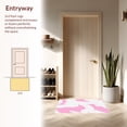 thumbnail image 3 of ODIKA 6' x 9' Machine Washable Non-Slip Area Rug, Abstract Cloud High Traffic Rug, Pink, 495023, 3 of 7