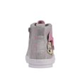 thumbnail image 5 of Disney Girl Minnie Mouse One White Light Hi-Top Canvas Sneakers, Grey Pink, Size: 9, 5 of 6