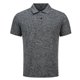 thumbnail image 4 of Playeras Elvqul Hombre Liso Gris Oscuro Casual Manga Corta Abotonada Solapa Gym, 4 of 9