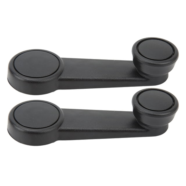Manija de enrollador de ventana Jadeshay 2 piezas ABS para Ford Transit Connect 2002-2013