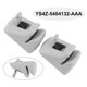 thumbnail image 1 of 1 Pair Car Grey Sun Visor Retainer Clips Clamps YS4Z5404132AAA For Ford For Focus 2000 2001 2002 2003 2004, 1 of 4
