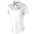 thumbnail image 2 of Women's Cutter & Buck  White Nebraska Huskers  DryTec Prospect Textured Stretch Polo, 2 of 3