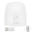 thumbnail image 1 of zhangqiuzhi Wall Mounted Automatic Infrared Sensor Hand Drying Device Bathroom Hand Dryer 250V, 1 of 15