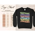 thumbnail image 7 of Teaching Compassion Kindness Confidence Retro Font Shirt, 7 of 7