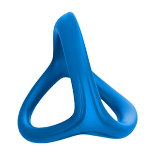3 in 1 Super Soft Silicone Penis Ring Erection Enhancement Toy