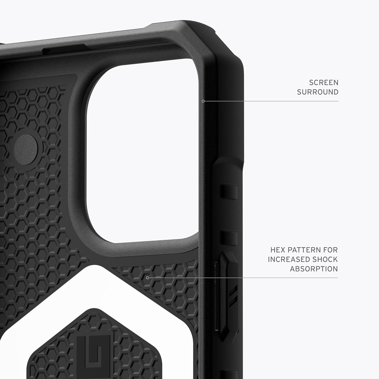 UAG iPhone 15 Pro Max Case 6.7" Pathfinder SE Midnight Camo Built-in Magnet Compatible with MagSafe Charging Rugged MIL-STD Protective Cover