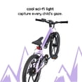 thumbnail image 3 of JOYSTAR Radspur Electric Bike 20" with 250W Brushless Motor, 15 Miles 15MPH Electric Mountain Bicycle with Removable Battery, Purple, 3 of 7
