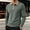 Army Green, variant on Mens Long Sleeve Polo Shirts Fashion Casual Raglan Button Polo Tee Collared Golf Shirt, 2XL