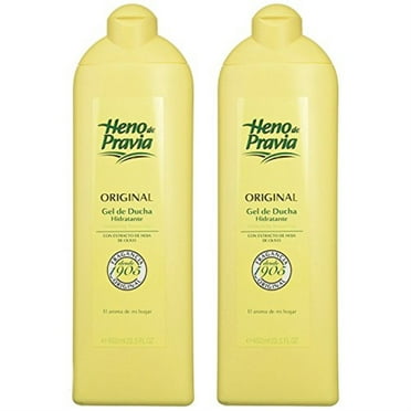 heno de pravia shower gel 22.5 oz. 2-pack original