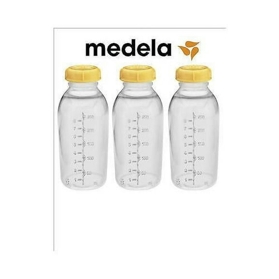 NEW Medela Baby Bottles Breast Milk Bottle With Lids 8oz 250ml 87150s BPA FREE