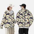 thumbnail image 4 of Kdxio Game Controller Print Women Men Sun Protection UPF 50+ Jackets Zip Up Long Sleeve Hoodie Hiking Lightweight with Pockets, 4 of 7