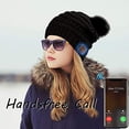 thumbnail image 2 of Gorro de música inalámbrico FashionLive para mujeres y niñas con altavoz estéreo y micrófono, 2 of 2
