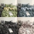 thumbnail image 2 of Yanyangtian Bed Linen Bedding Set Washed Cotton Four-Piece Bed Sheets Set, 2 of 7