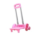 thumbnail image 5 of yotijar Backpack Trolley 6 Wheels Luggage Cart for Backpack Personal Travel Children Pink, 5 of 8