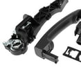 thumbnail image 2 of Manija de puerta exterior de coche shamjiam soporte lateral izquierda cromada compatible 80607302, 2 of 8