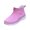 Pink, variant on LIJCC Women's Ankle Rain Boots Water Proof Boots Rubber Garden Shoes Anti-Slipping Rainboots for Ladies with Comfort Insole Lightweight Short Rain Shoes Outdoor Work Booties