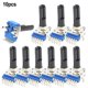 thumbnail image 4 of Pack of 10 RK12 Potentiometers for Audio Applications with Half Shaft Design, 4 of 5
