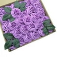 thumbnail image 3 of 25Pcs Soft Foam Artificial Roses for DIY Wedding Bouquets & Party Decor, 3 of 9