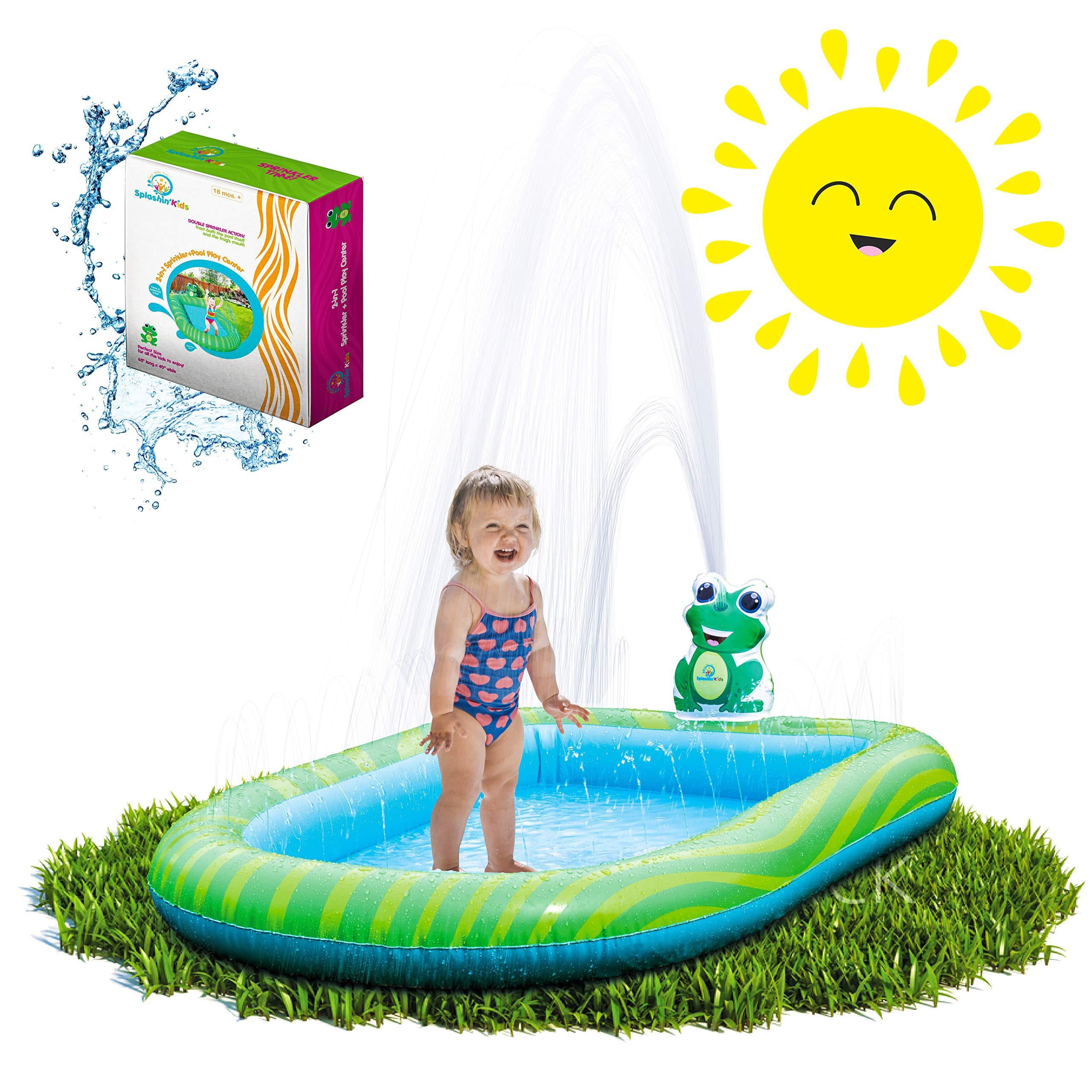 splashin kids water mat