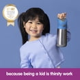 thumbnail image 4 of b.box 12 oz Insulated Kids Water Bottle, Stainless Steel, Leakproof - Lemon Sherbet, 4 of 6