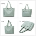 thumbnail image 2 of Tote Bag for Women,Large Tote Bag with Compartments and Multiple Pockets,Quilted Shoulder Bag for Travel Work Sports, 2 of 6