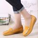thumbnail image 1 of Zapatos planos informales de cabeza redonda para mujer, mocasines, zapatos de guisantes individuales informales de fondo suave Wmkox8yii  FOPL1966, 1 of 9
