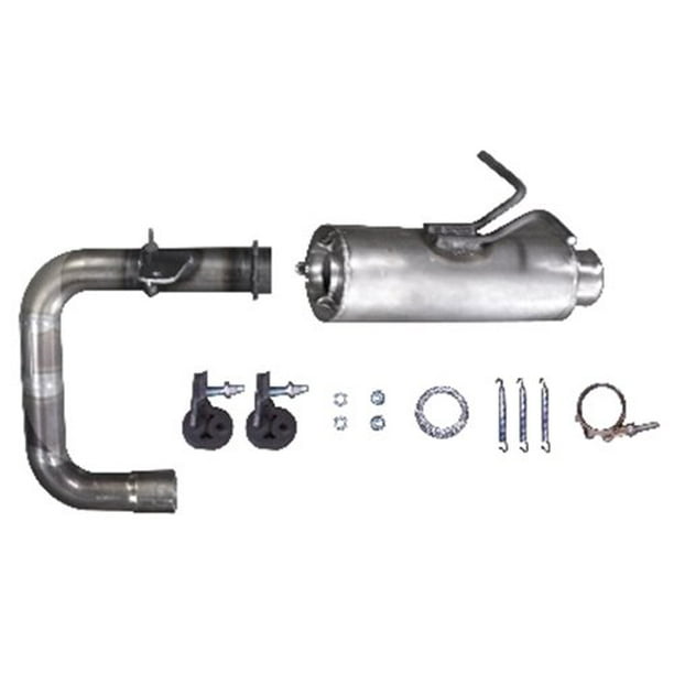 Gibson Exhaust 96008 GIB96008 0407 YAMAHA RHINO 660 STAINLESS SINGLE