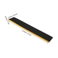 thumbnail image 2 of SKISUNO 3Pcs Seamless PVC Ramps for Robot Vacuum Cleaner and Wheelchair Doorway Access, 2 of 6