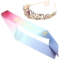 thumbnail image 4 of KAKOWELY 1 juego de corona para mujer, banda de boda, corona de novia, joyería para el cabello, tiara, recuerdos de fiesta de cumpleaños, 4 of 4