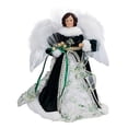 thumbnail image 2 of Kurt Adler 12-Inch Fiber Optic Irish Angel Treetop, 2 of 5