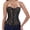 Black, variant on Corset Bridal Women Breathable Seamless Bustier White XL