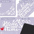 thumbnail image 4 of Purple Kitchen Runner Rugs of 3, Non Slip Cushioned Kitchen Mats for Floor Waterproof Comfort Rugs and Mat Farmhouse Chef Mats Floor Carpet for Sink,Laundry Room, 4 of 5