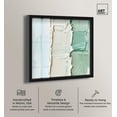 thumbnail image 2 of Minted Horizon I Shadowbox Print Mint Abstract Art by Art Remedy, Black Frame, 16 x 16, 2 of 6