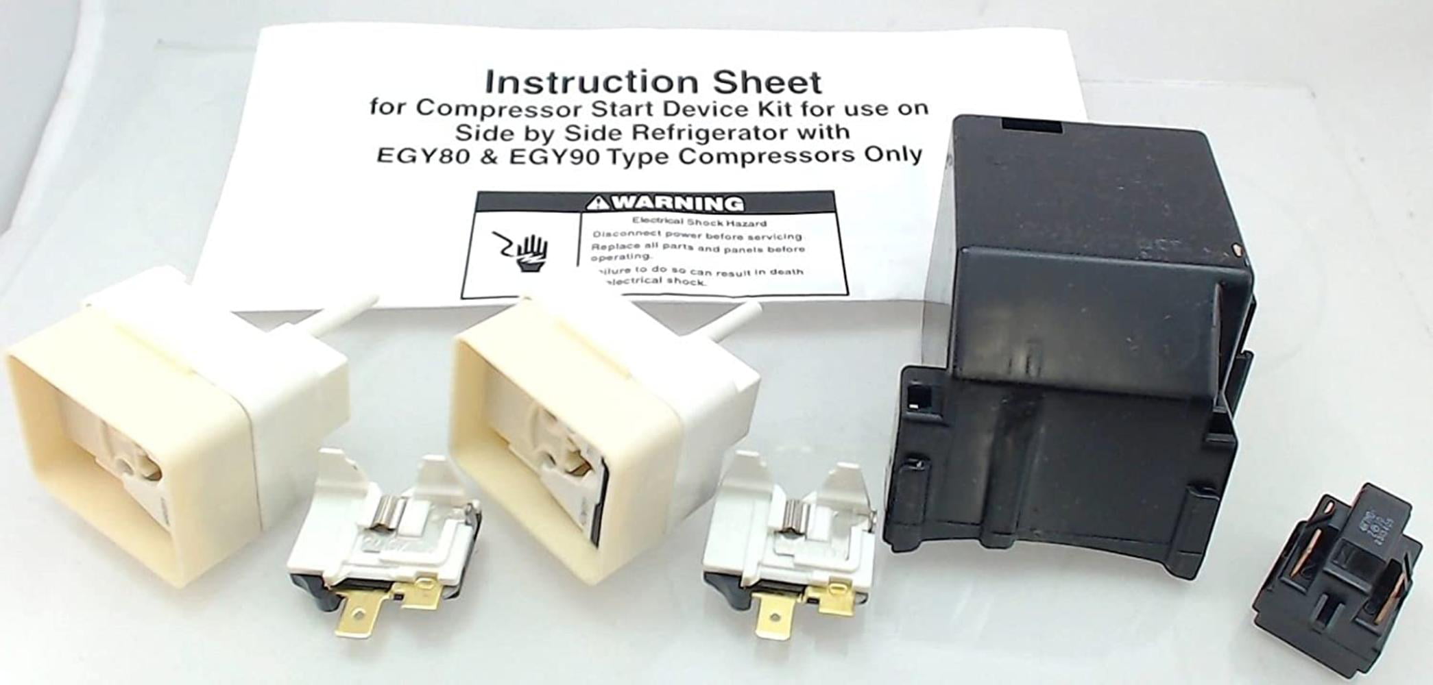 Plastic Beige Refrigerator Relay and Overload 2188830 Part for AP3885081 