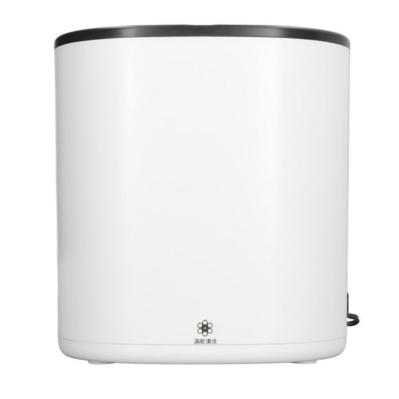 Mini Portable Washing Machine 4.5L Capacity Simulating Hand Wash Great Cleaning Performance Small Turbine Laundry Washer for Travel Apartment RV White