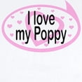 thumbnail image 2 of CafePress - I Love My Poppy Baby/Toddler Onesie - Baby Light Bodysuit, Size Newborn - 24 Months, 2 of 4