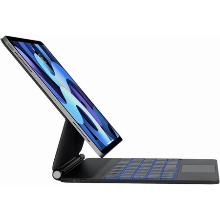 Magic-Style Keyboard for iPad Pro 12.9 inch 6th Generation 2022, iPad Pro 11 inch 4th generation, iPad Air 4th 5th Gen Air4 Air5, iPad 10 10.9” Pro 12.9 Thin Backlit Slim Rugged Folio with Trackpad