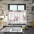 thumbnail image 6 of Cute Baby Elephants Kitchen Curtains 24 Inch Length Blackout Thermal Insulating Tier Curtains with Rod Pockets Short Curtains Home for Living Room/Bedroom Home Decor, 6 of 7