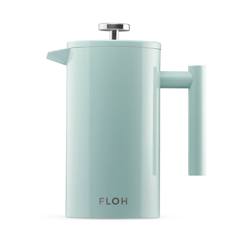 Floh French Press for Coffee & Tea in Rose Gold Copper - 34 Oz Insulated  Stainless Steel Coffee Maker