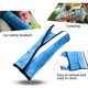 thumbnail image 4 of Juego de 2 piezas de almohada para cinturón de seguridad para niños Brillar Almohada de viaje azul, 4 of 5