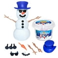 thumbnail image 6 of Build Buddiez: Snowman Craft Kit 12 Pack – Build-Play-Display, Customize 12 Putty Snowmen, Winter-Christmas-Holiday Parties, Stocking Stuffer, Kids 5+, 6 of 14