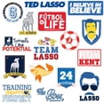 thumbnail image 4 of Paquete de pegatinas GRAPHICS & MORE Ted Lasso 50 CT Large Deluxe, 4 of 6