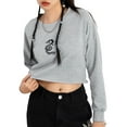 thumbnail image 1 of Faithtur Sweat-Shirts pour Femmes Dragon Totem Imprimé Col Rond Pulls à Manches Longues Automne Hiver Hauts Décontractés, 1 of 9