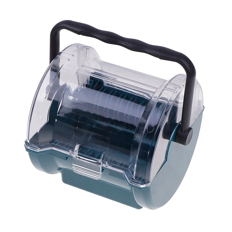 2X Grinding Blade Box Angle Grinde Saw Blade Storage Case Cutting Disc Portable Tool Box Plastic Blade Boxes D-63862