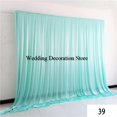 thumbnail image 1 of Telón de fondo de fiesta, decoración de boda, drapeado de eventos grandes, tela de seda de hielo brillante, paneles de fondo de boda, cortinas colgantes, 1 of 4