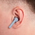 thumbnail image 2 of onn. Wireless Bluetooth Earphones with Environmental Noise Cancellation Microphone, Blue Silver, 2 of 8