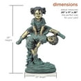 thumbnail image 4 of Girl Jumping Over Boy Statue, 4 of 15
